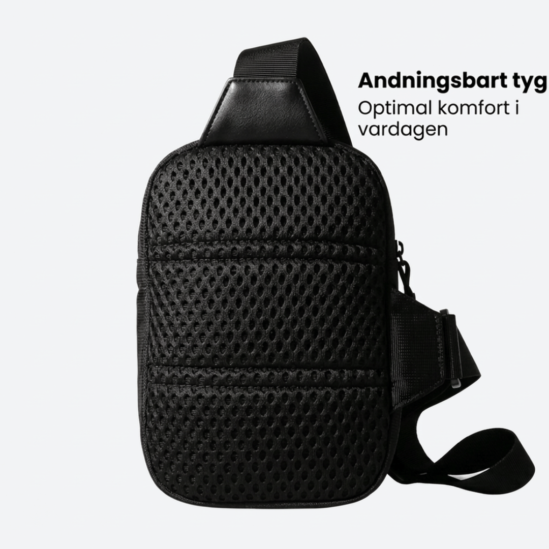 Breathable back panel