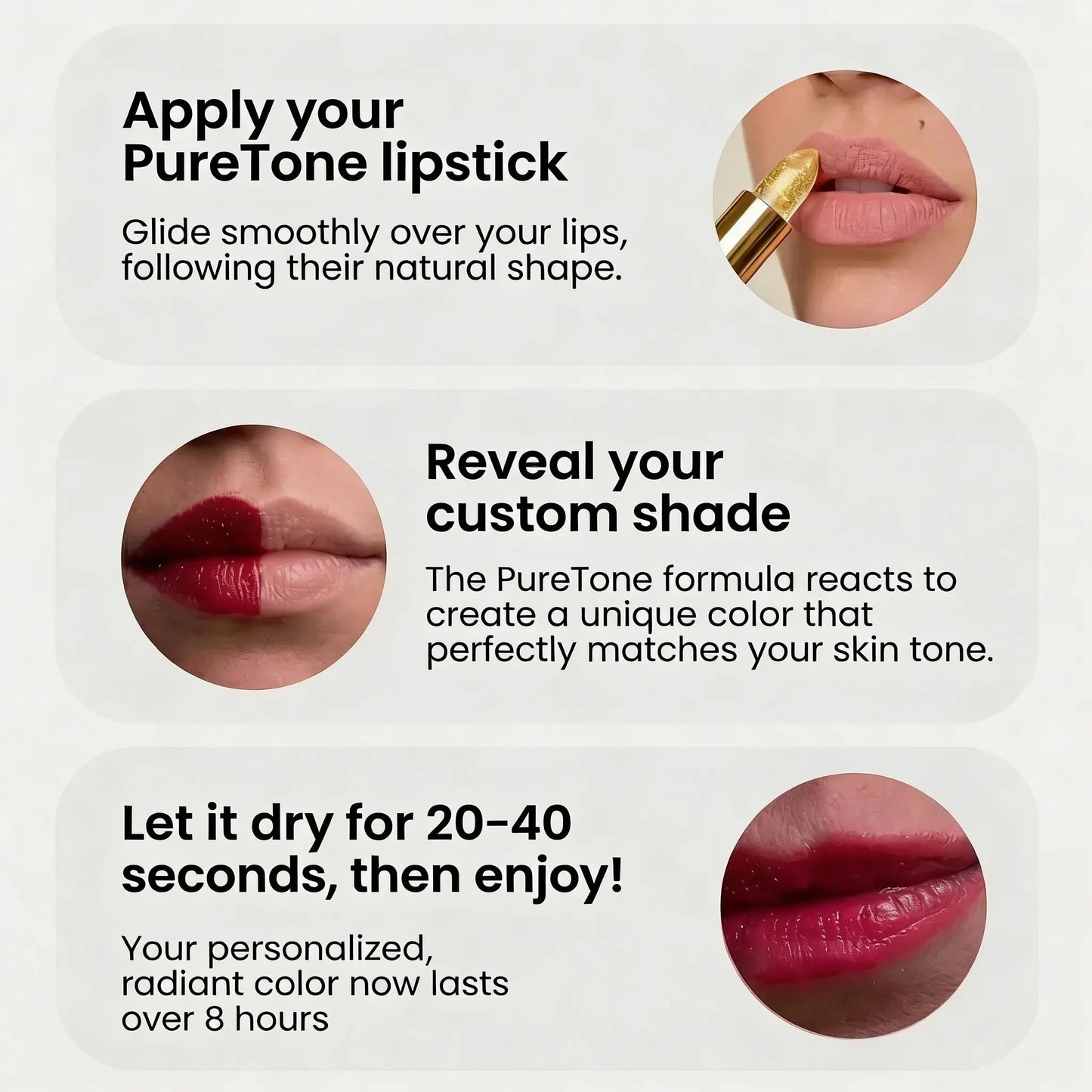 PURELIPS – pH ADAPTING LIPSTICK