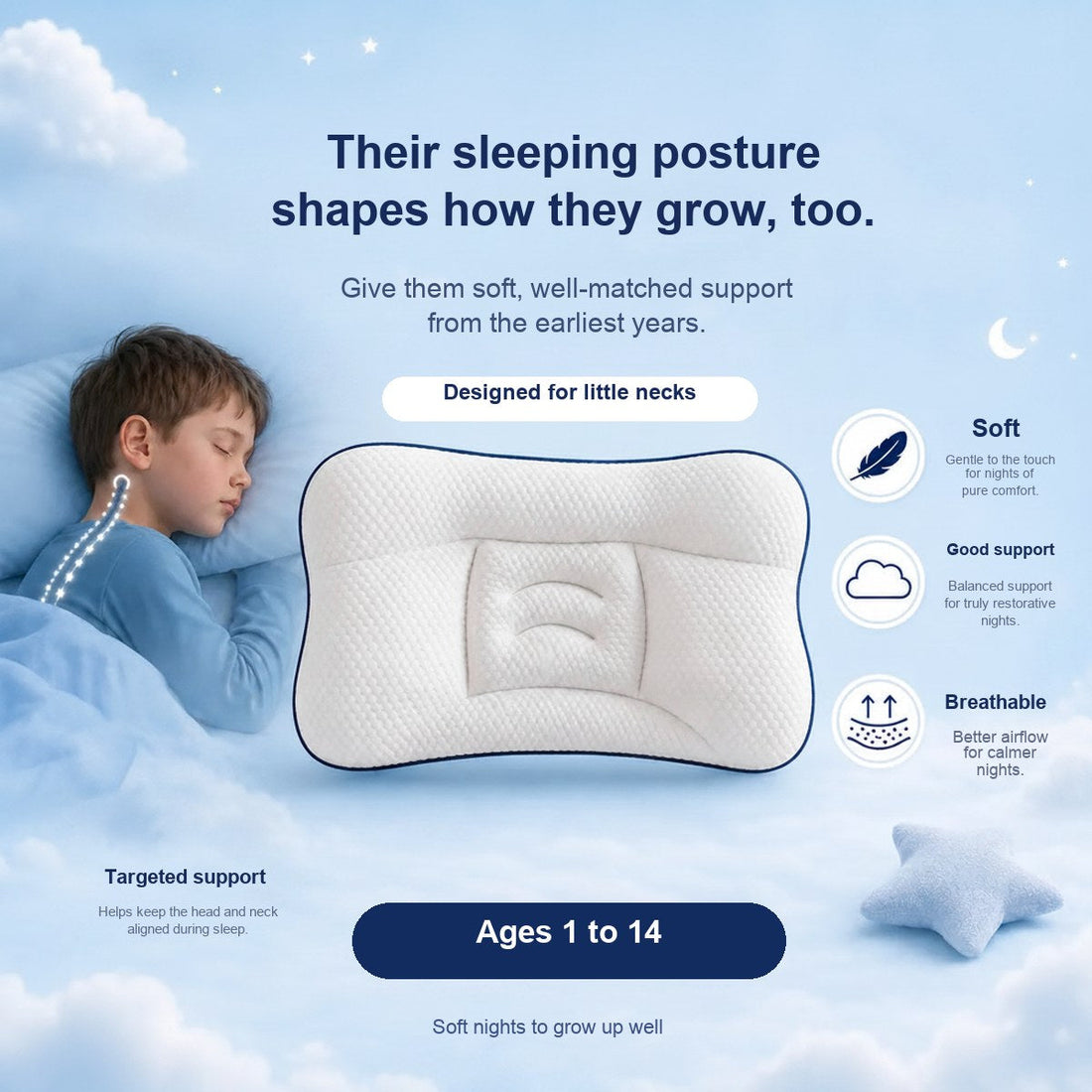 Their sleeping posture shapes how they grow