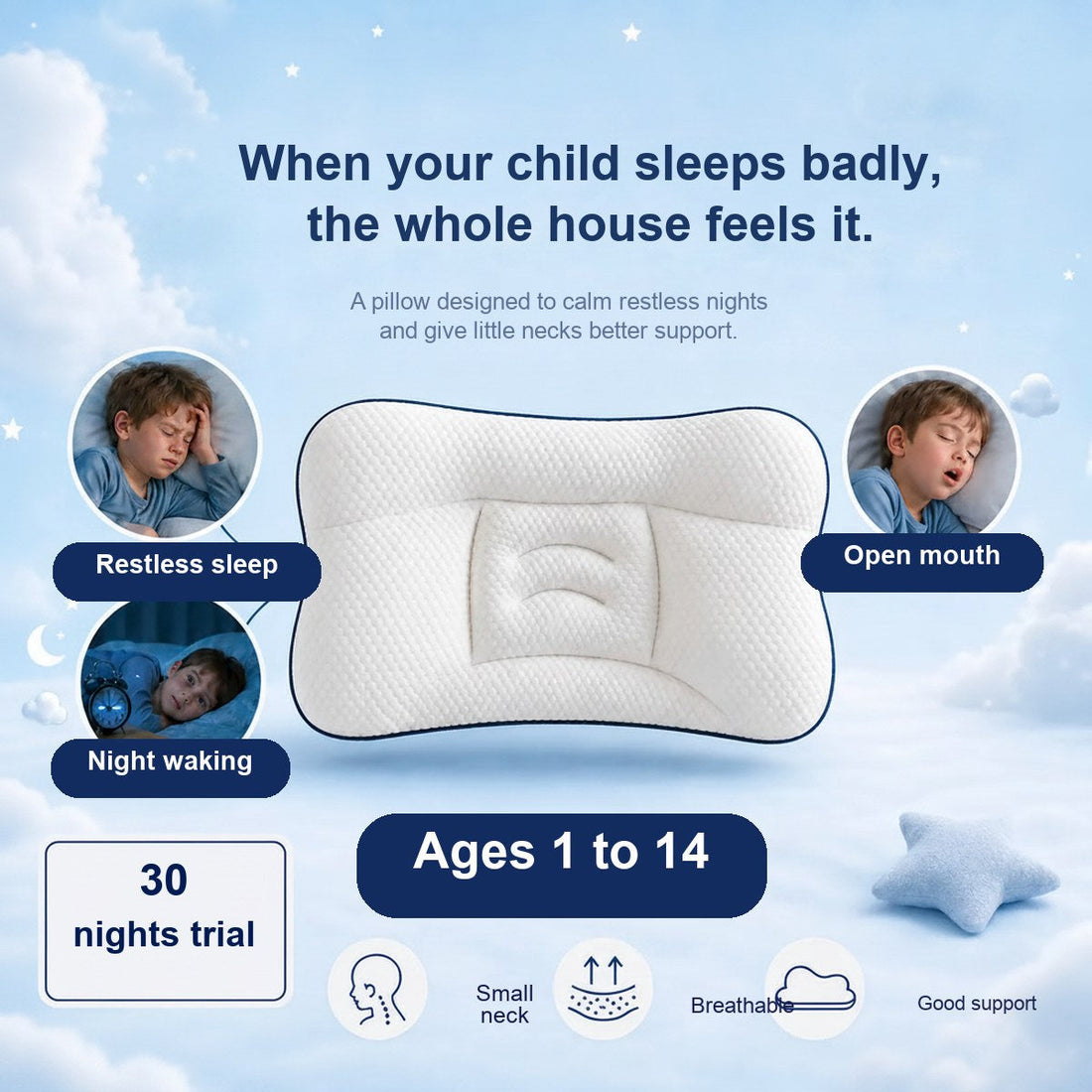 When your child sleeps badly, the whole house feels it
