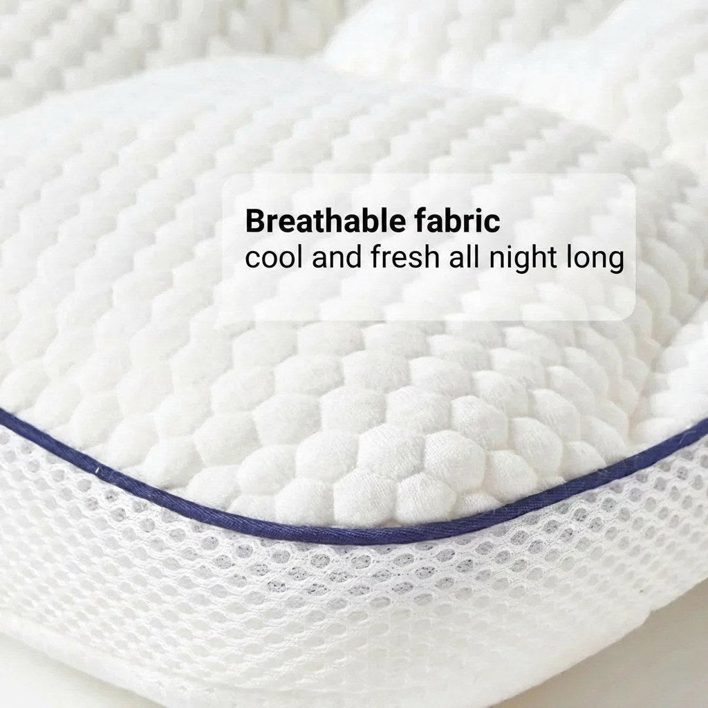 Breathable fabric, cool and fresh all night long