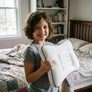 Customer photo — EVERNEL kids ergonomic pillow
