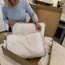 Customer photo — EVERNEL kids ergonomic pillow