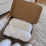 Customer photo — EVERNEL kids ergonomic pillow