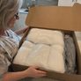 Customer photo — EVERNEL kids ergonomic pillow