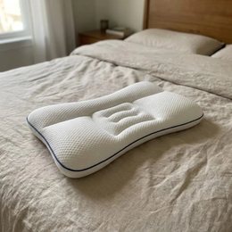 Customer photo — EVERNEL ergonomic kids pillow (35)